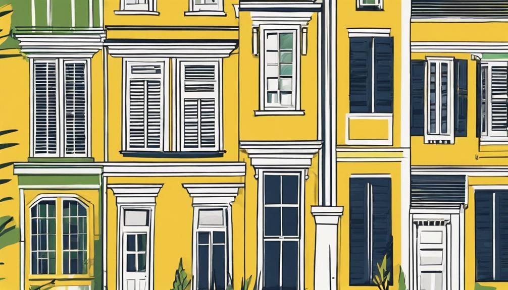 yellow house exterior ideas