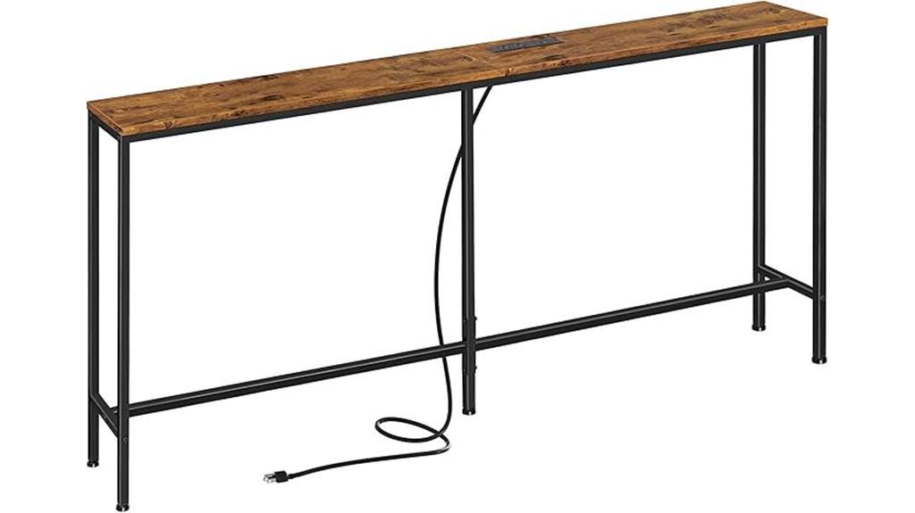 70 inch console table