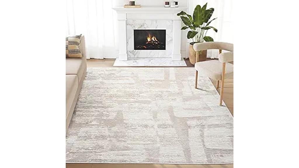 abani cream area rug