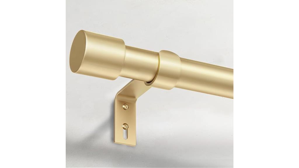 adjustable heavy duty curtain rods