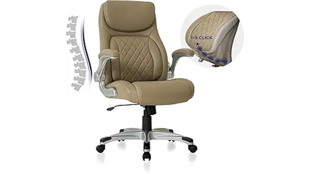 adjustable lumbar support chair