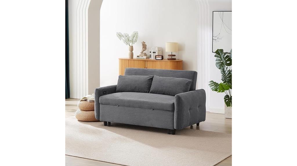 adjustable merax sofa bed