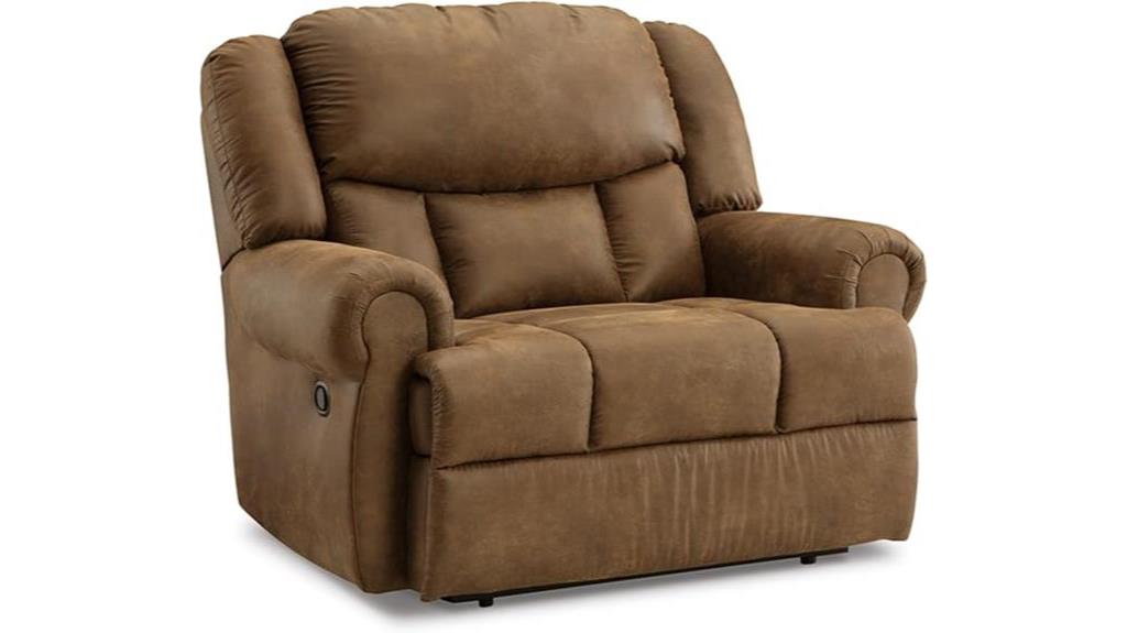 ashley boothbay faux recliner