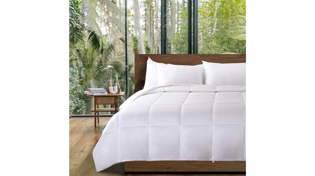 bamboo cooling comforter queen