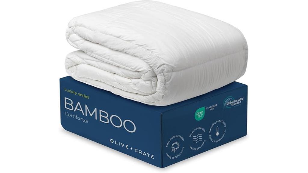 bamboo king size comforter