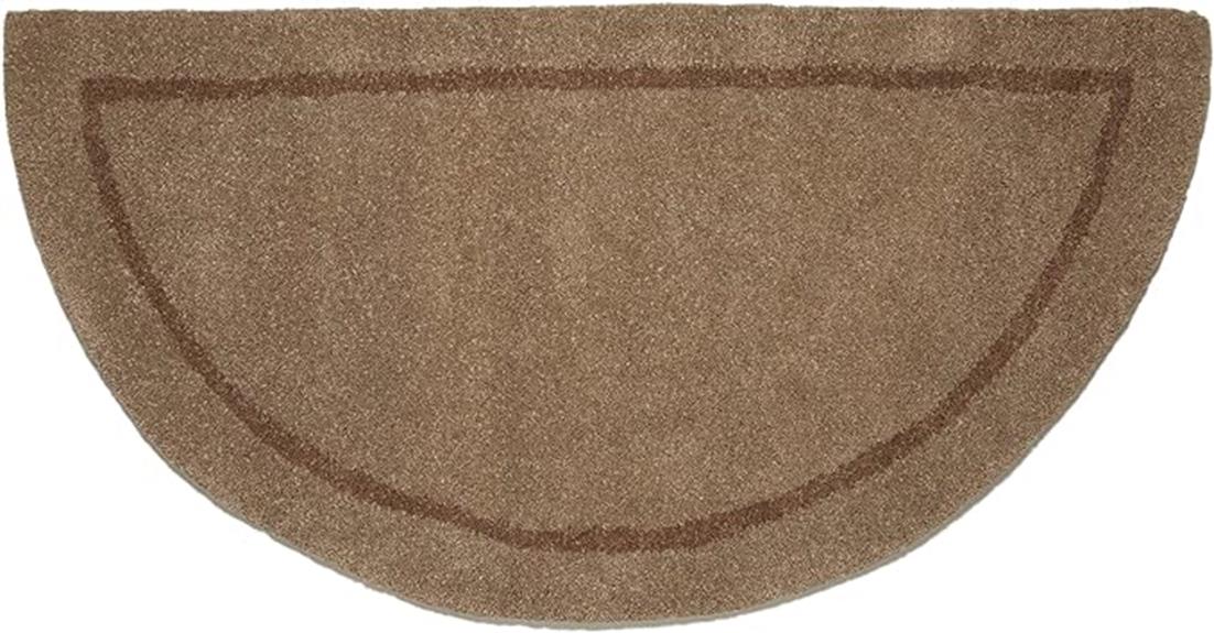 beige hand tufted rug