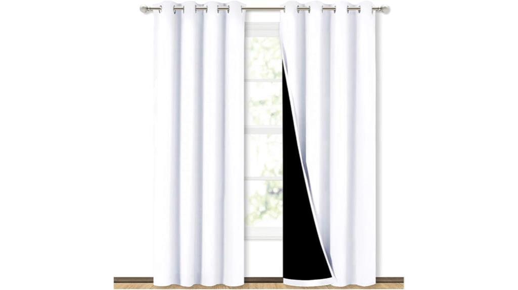 blackout curtain panels set