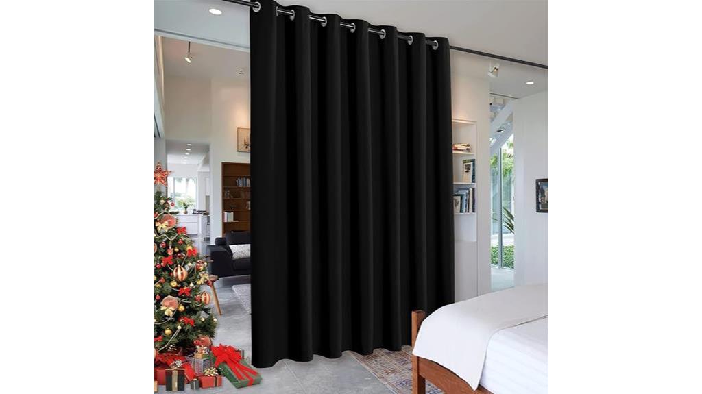 blackout thermal insulated curtains