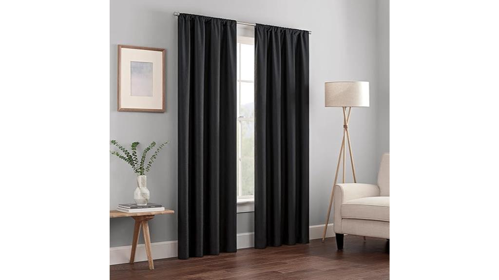 blackout window curtain panel