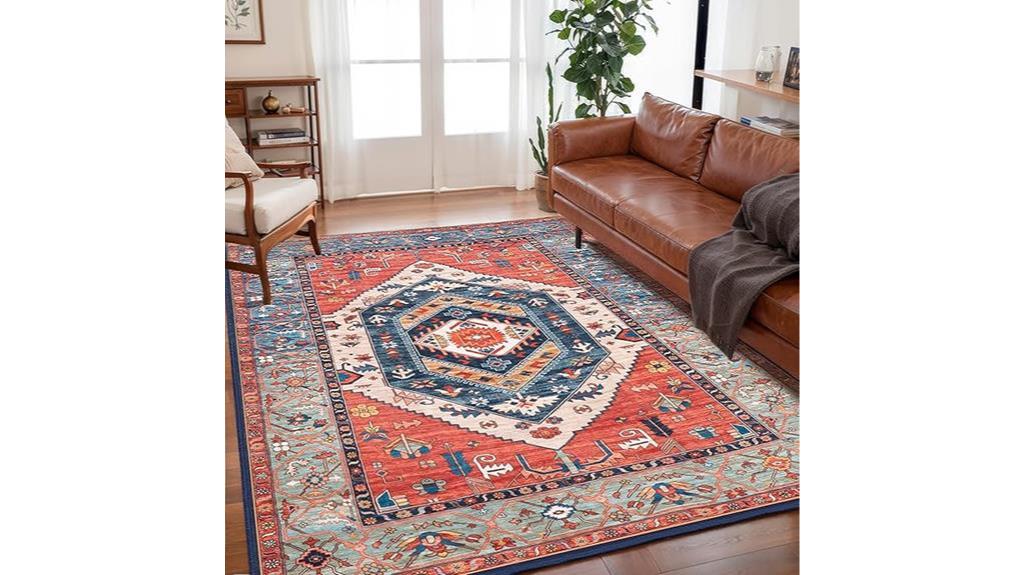 boho area rug 5x7