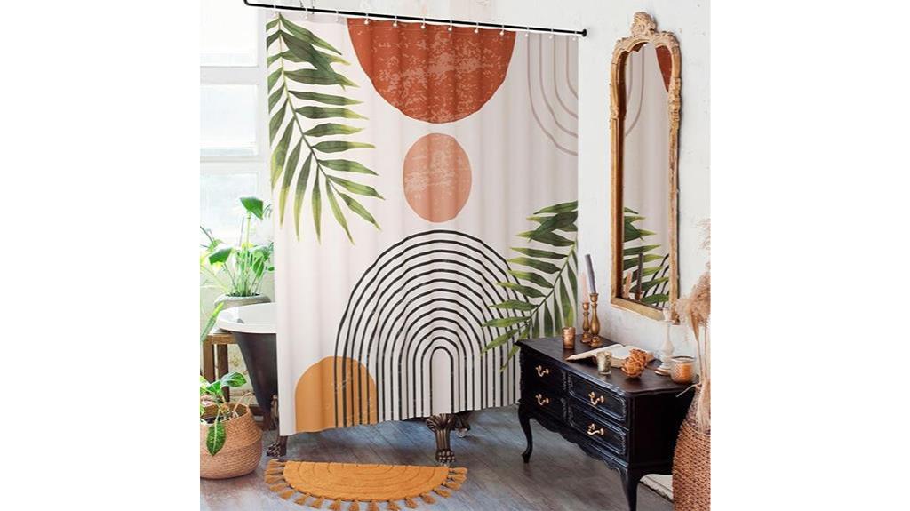 boho shower curtain 72 x72