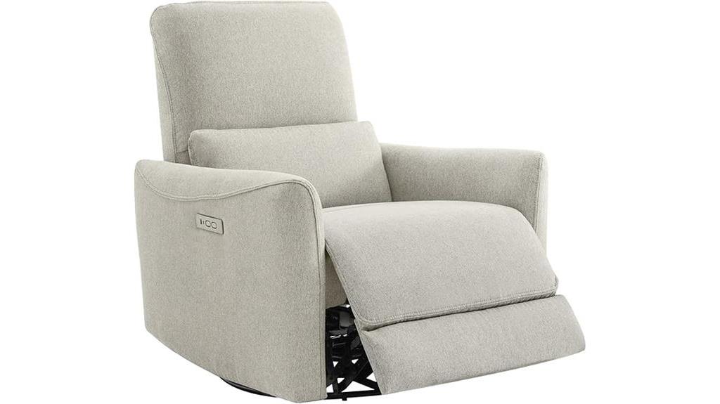 chita swivel glider recliner