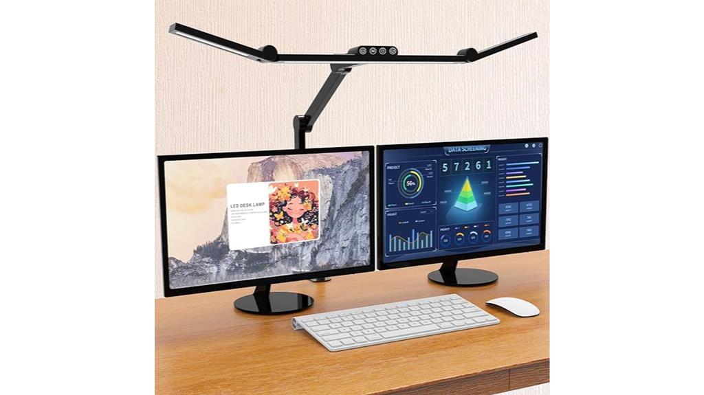 clamp led desk lamp