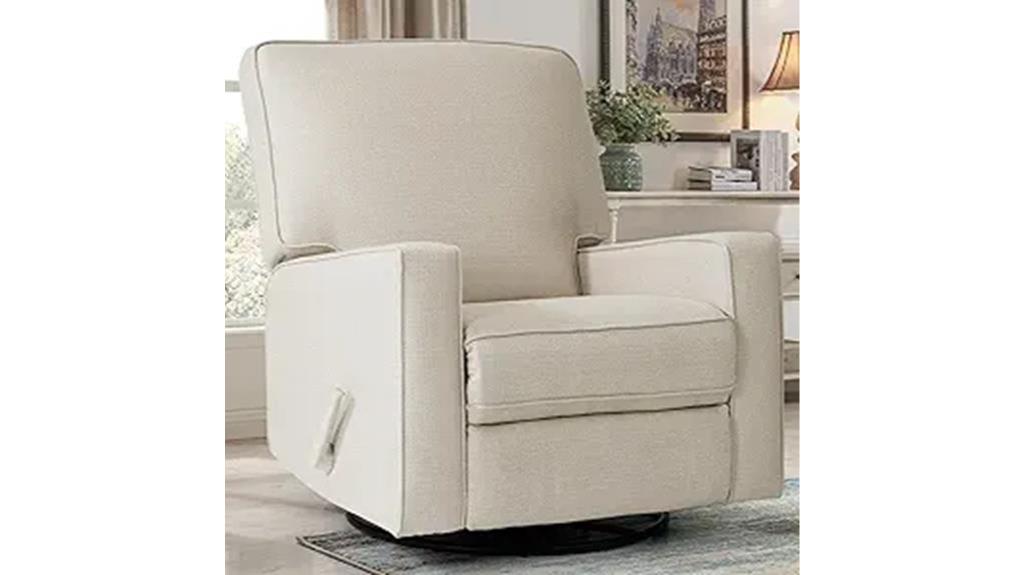 comfortable swivel rocker recliner