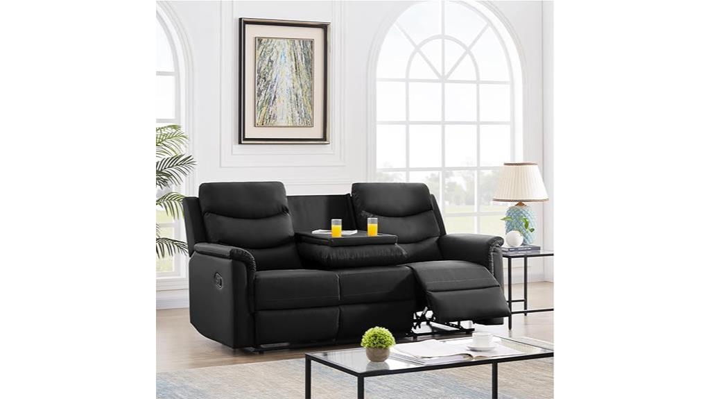 comfy recliner sofa set