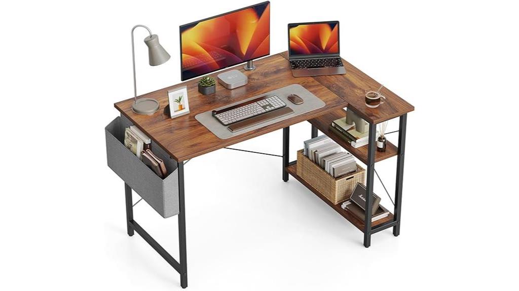 cubicubi l shaped desk