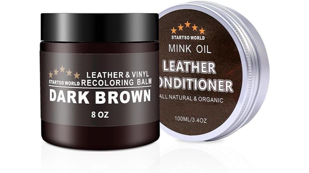 dark brown leather conditioner