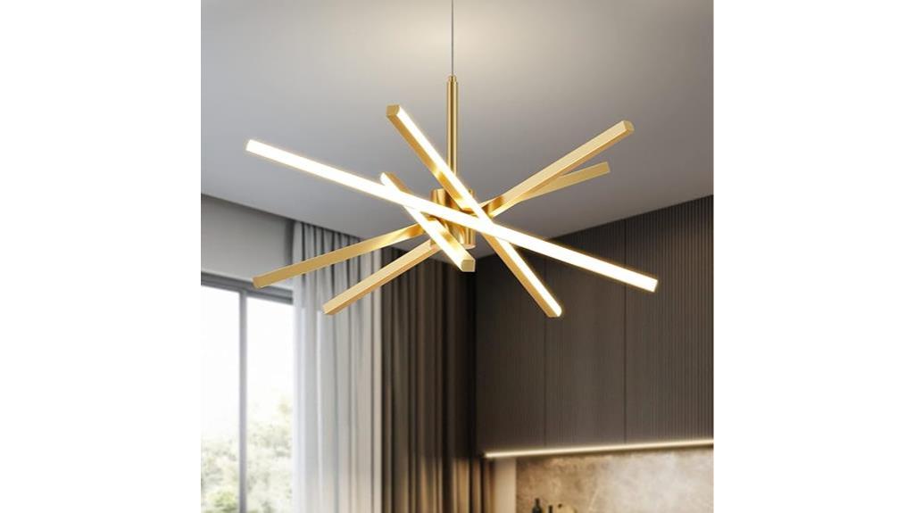 dimmable remote control chandelier