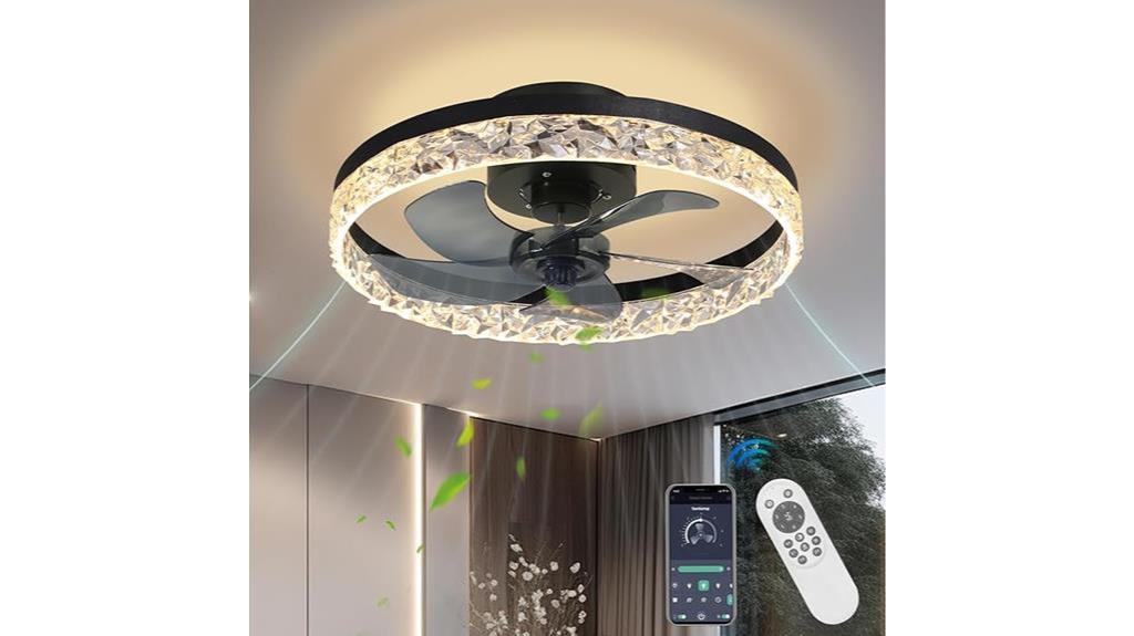 dimmable remote flush mount