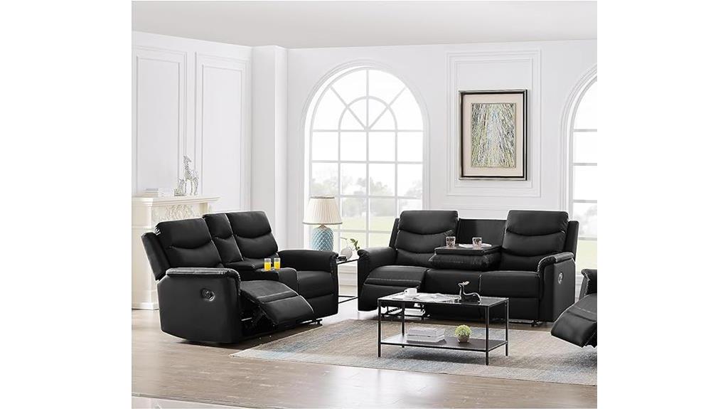 eafurn reclining sofa set