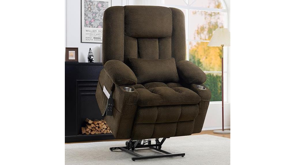 elderly massage heat recliner