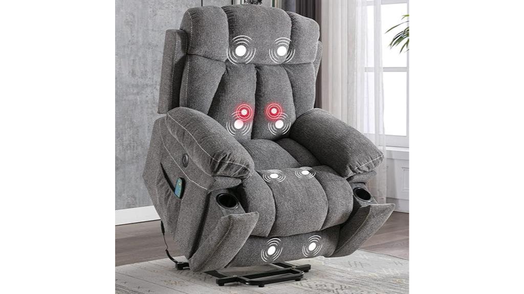 elderly massage lift recliner