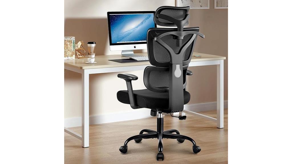 ergonomic black gaming chair