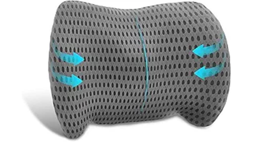 ergonomic lumbar support pillow