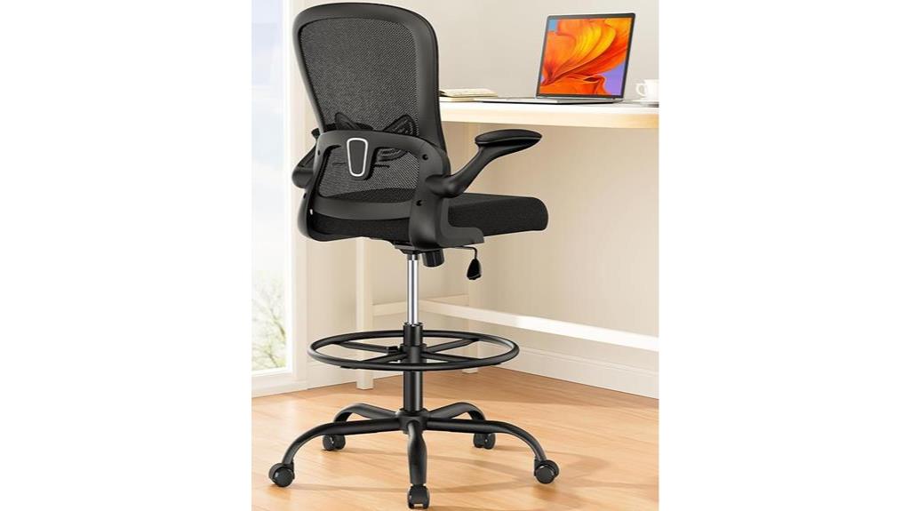 ergonomic tall office chair