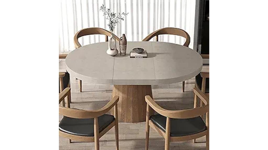 extendable dining table set