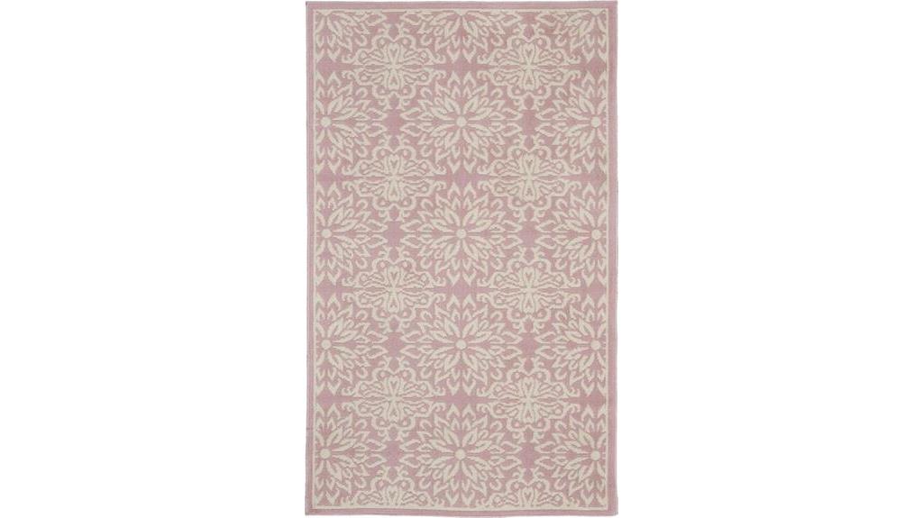 floral area rug 3x5