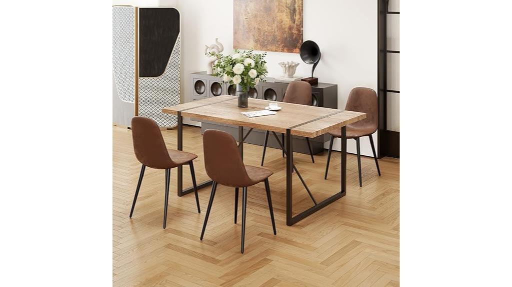 four person dining table set