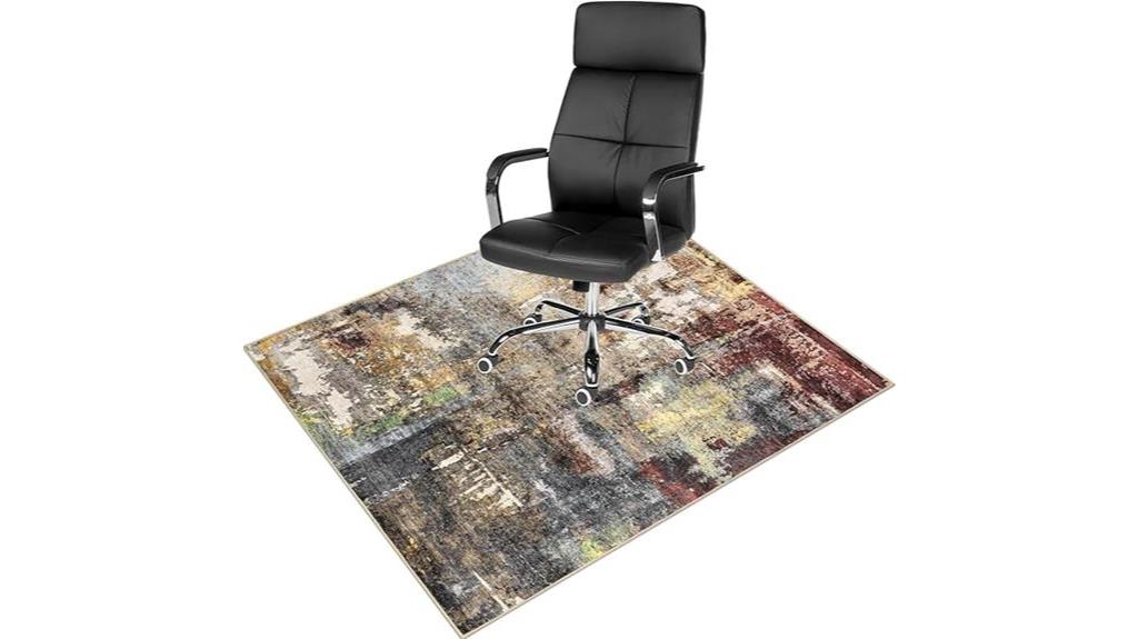 hardwood floor chair mat