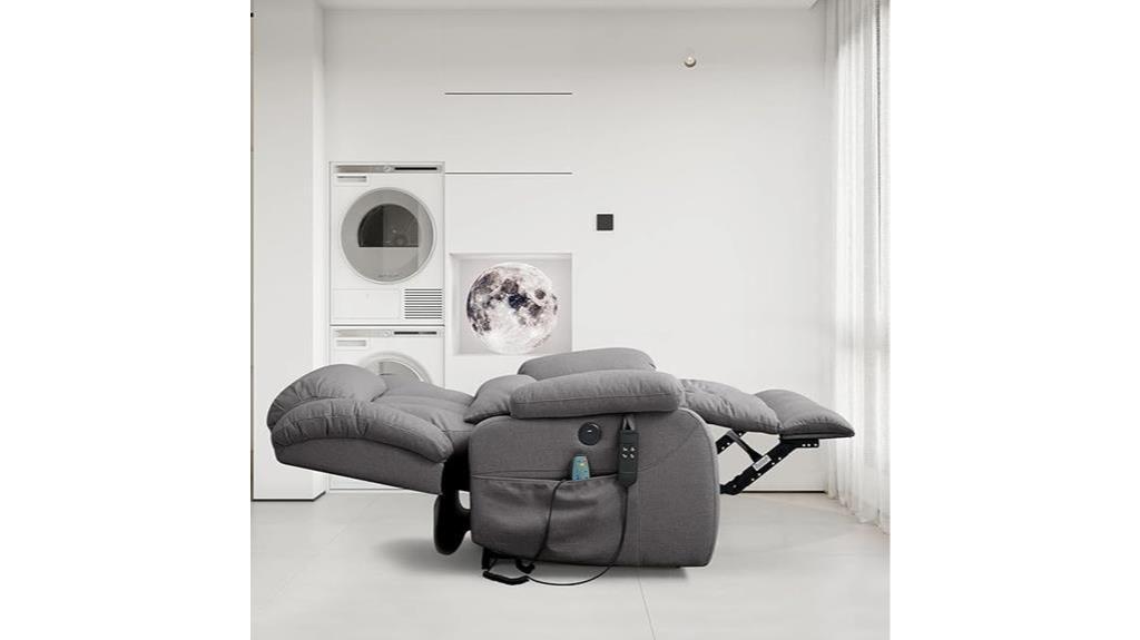 heat and massage lift chair