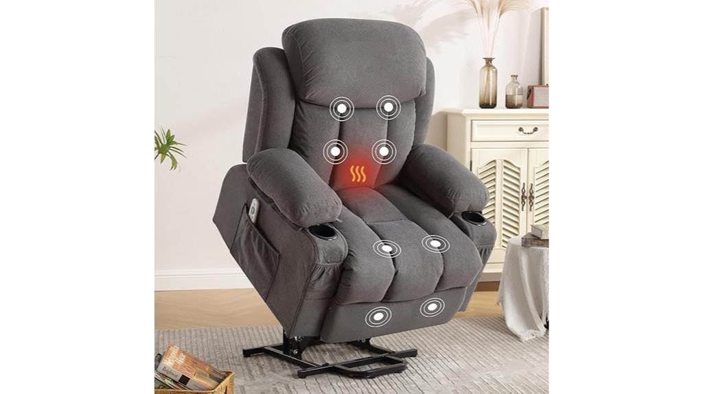 heated massage recliner chair