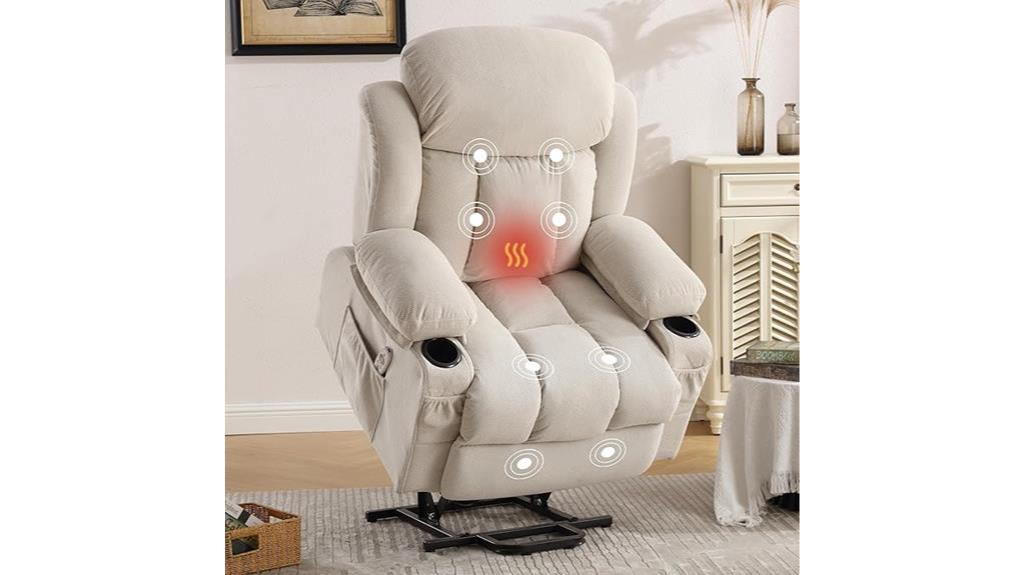 heated massage recliner chair