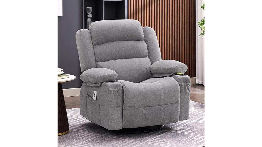 heated massage rocker recliner