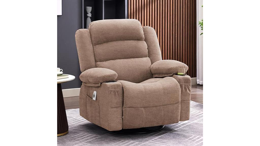 heated massage rocker recliner