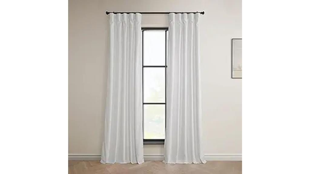 heritage velvet curtains 96