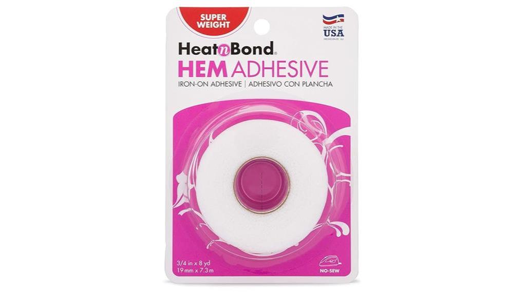 iron on adhesive super weight