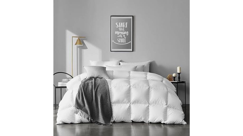 ivory white queen comforter