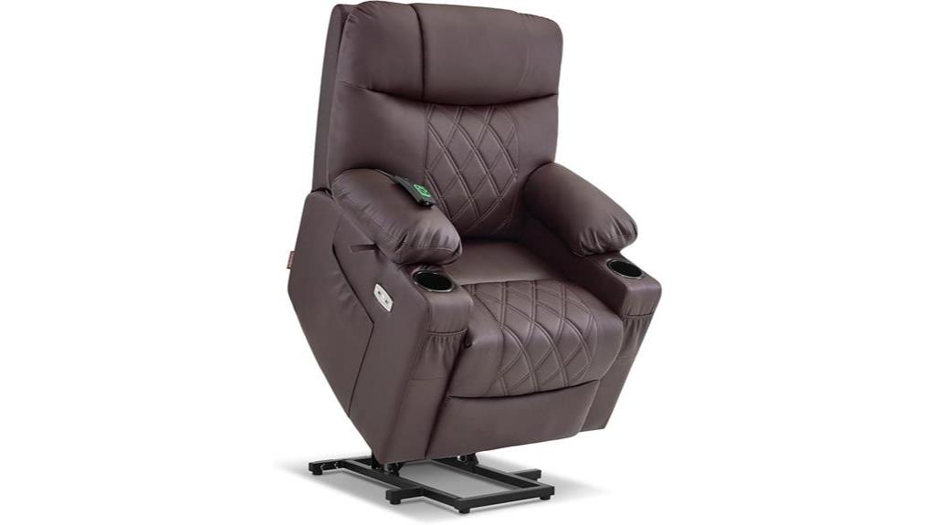 massage and heat recliner