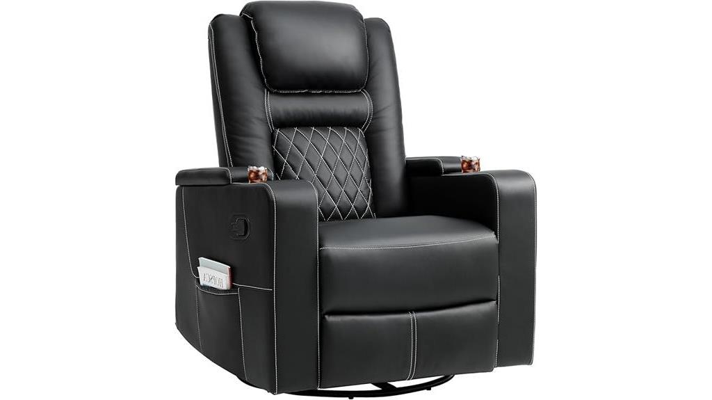 massage and heat recliner