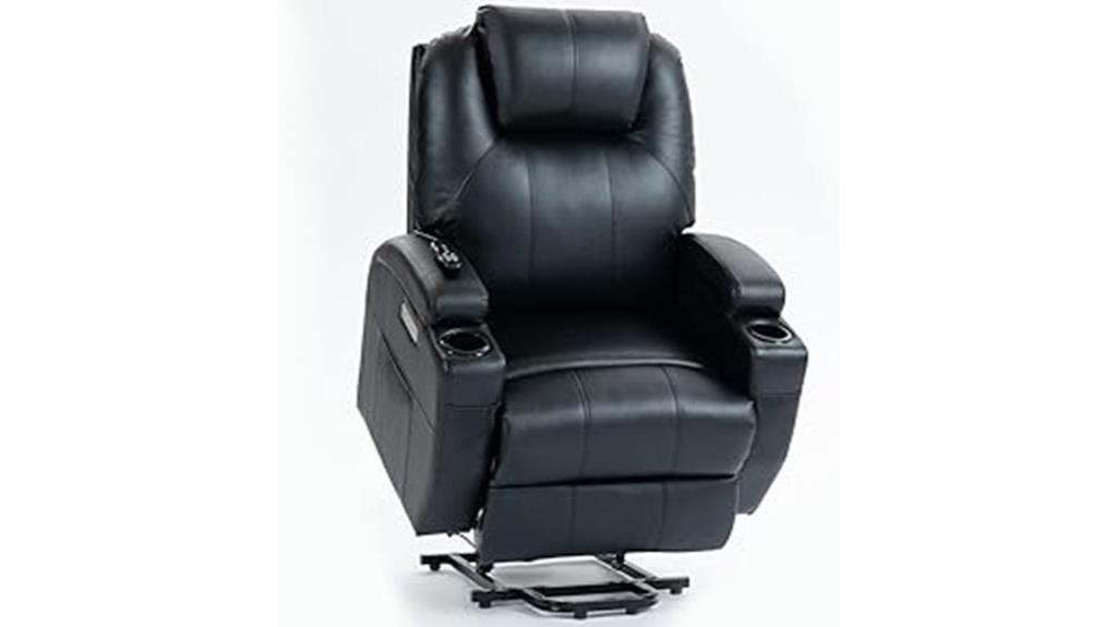 massage heat recliner chair