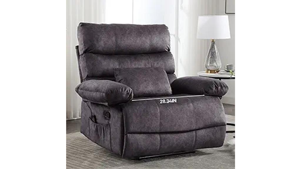 massage heated recliner chair