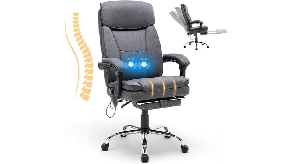 massage reclining chair set