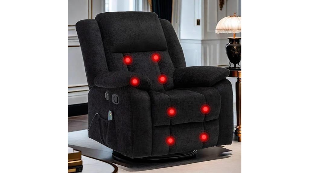 massage rocker recliner chair