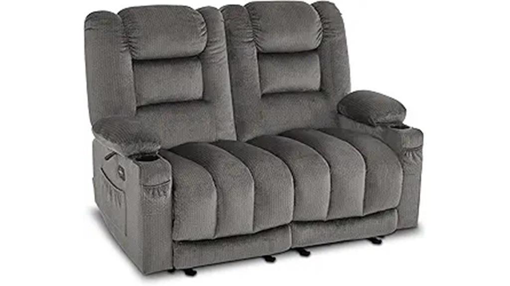 mcombo recliner with heat