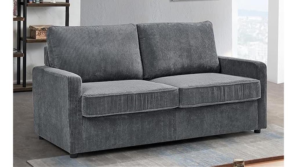 memory foam sleeper sofa