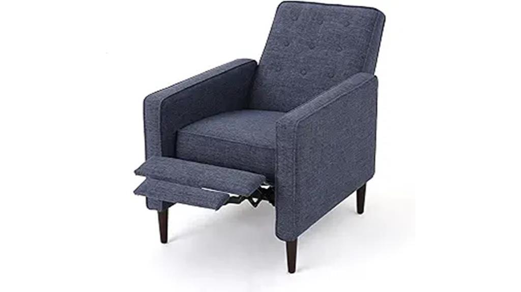 mid century modern recliner design